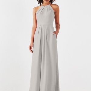 Weddington way halter dress in whisper